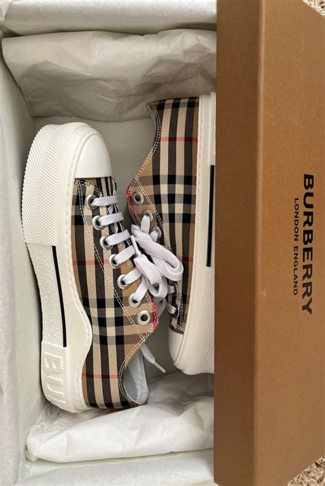 burberry sneaker damen|authentic burberry sneakers.